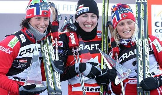 Justyna Kowalczyk rozgromiła Bjoergen i wygrała Tour de Ski!