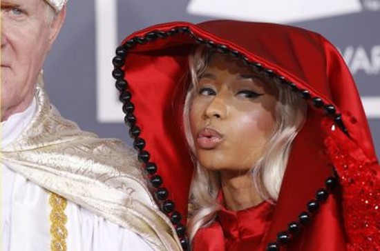 Nicki Minaj z papieżem?