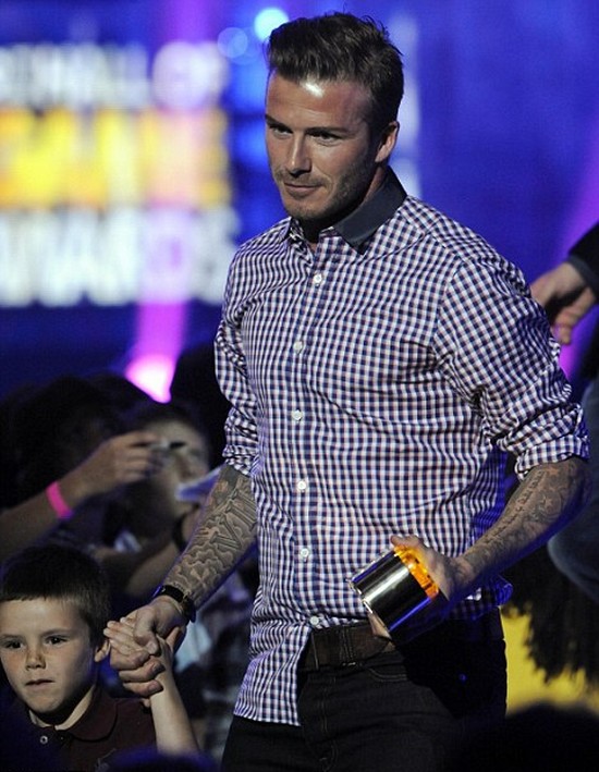 Beckham najbardziej stylowym sportowcem