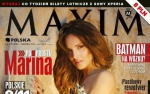 Seksowna Marina na okładce Maxima